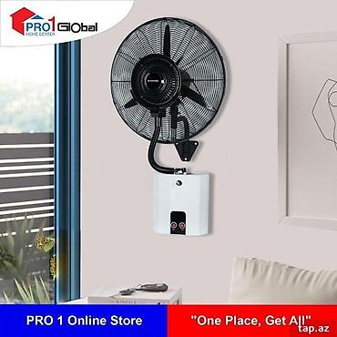 Вентиляторы: Sərinkeş Mator gücü 600 watt.Divara vurulan modeldirSerinkes Su — 3