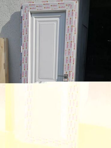 Plastik qapılar: Yeni Plastik qapı Zamok və çərçivə ilə, Zəmanətli, Pulsuz quraşdırma, Pulsuz çatdırılma, Ödənişli çatdırılma, Rayonlara çatdırılma — 16