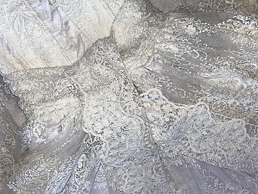 Свадебные платья: Свадебное платье, M, Трансформер, Гипюр, Пышное, Кружево, Б/у — 7