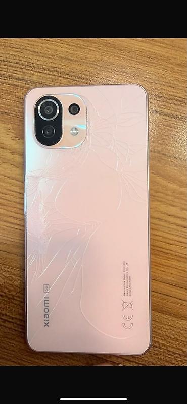 lian li: Xiaomi Mi 11 Lite, rəng - Çəhrayı, 
 Qırıq — 1