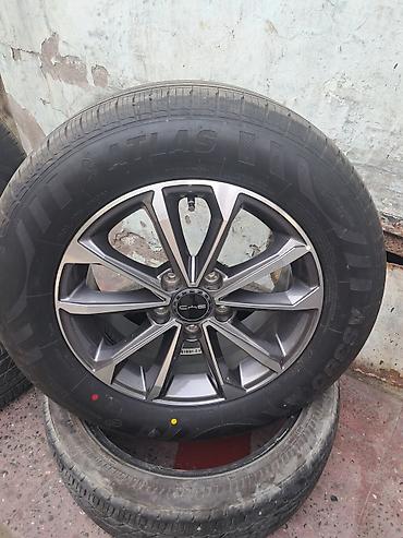 cruz disk teker: ATLAS AS380 təkərlər və CnE yüngül lehimli disk dəsti - Ölçü: 225/60 — 4