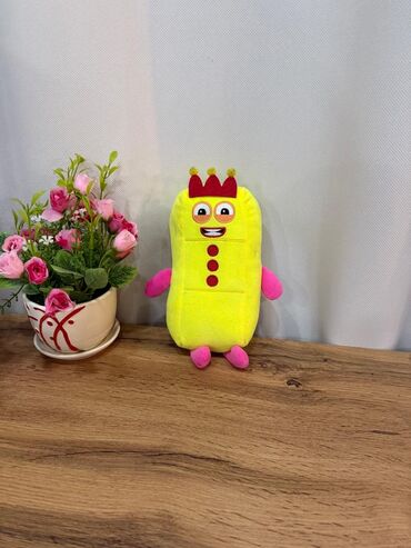 Игрушки: Мягкие игрушки «Numberblocks» (по мотивам образовательного — 10