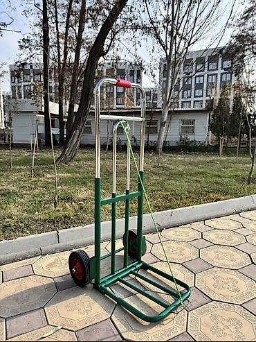 ручные тележки: Ручная двухколёсная тележка для перевозки грузов - Конструкция — 1