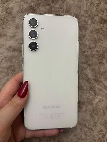 Mobil telefonlar: Samsung Galaxy A54 5G, 128 GB, rəng - Ağ, Barmaq izi — 1