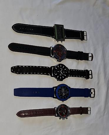 Ručni satovi: Set ručnih satova – 5 komada, razni modeli - LED digitalni sat sa — 7