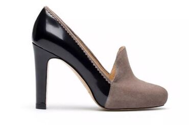 белые туфли: Туфли, 38, Massimo Dutti, Новый, цвет - Серый, Самовывоз