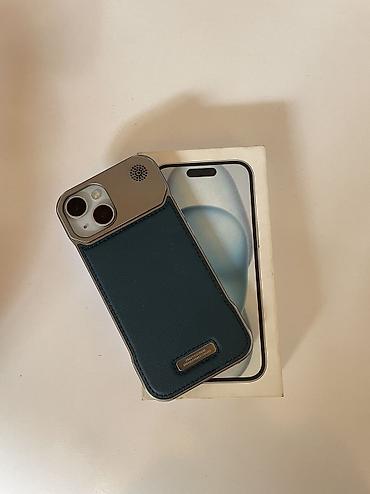iphone se 2020 lalafo: IPhone 15, Б/у, 128 ГБ, Белый, Коробка, 78 % — 3