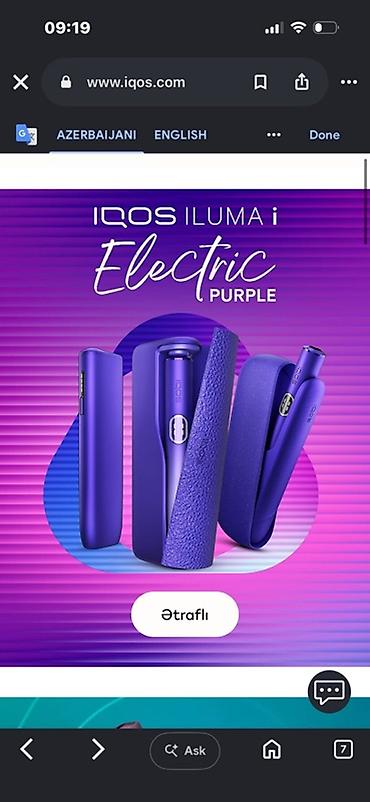 iqos lalafo: IQOS ILUMA i (EN SON MODEL)– Electric Purple - Rəng: Electric Purple — 2