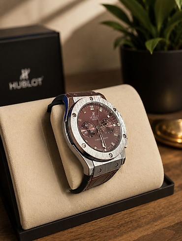 часы hublot: Классические часы часы, Hublot, Швейцария, Секундомер, Мужские, Б/у — 1