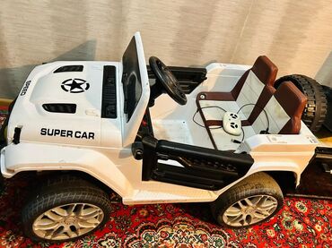 машина для детей: Uşaq üçün elektrikli “Super Car” tipli ikioturacaqlı cip