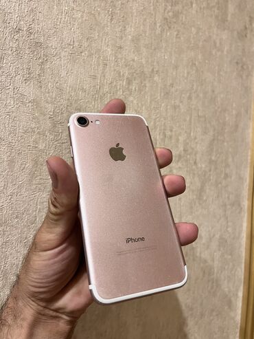 iphone x qiymet: IPhone 7, 32 GB, Rose Gold