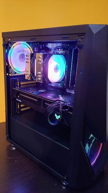 pc case: Компьютер, ядер - 12, ОЗУ 16 ГБ, Для работы, учебы, Б/у, AMD Ryzen 5, HDD + SSD — 4