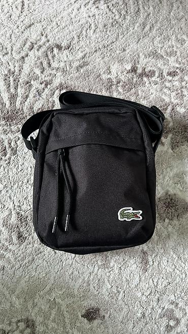 Продаю барсетку Lacoste! Внутри имеются Qr который перенаправляет на