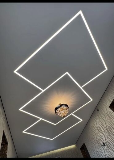потолочные гардины: Керме шыптар Жылтырабаган, 3D потолоктор, Жылтырак Демонтаждоо, Акысыз ченөө, Кепилдик