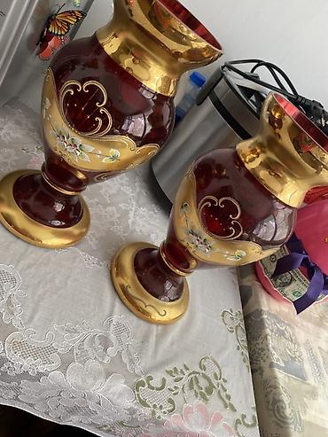 daraq dekor: Vaza dəsti, Bogem şüşəsi — 1