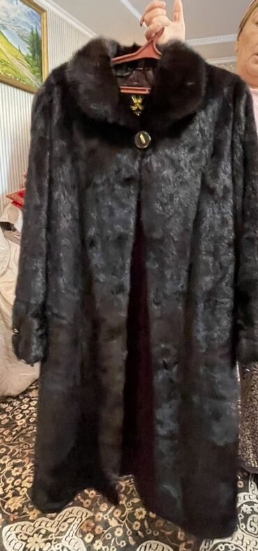 Шубы: Элегантная женская шуба от "Королева" из натурального меха норки — 2