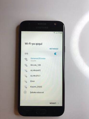 samsung c5 ekran: Samsung Galaxy J3 2018, 16 GB, rəng - Qara