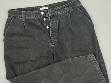 Women's Clothing: Material trousers for women, Reserved, size 3XL (EU 46)