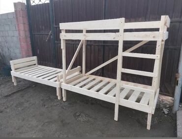 Односпальные кровати: Ассолому алейкум!! Эки кабатуу кровать жасайбыз таза сыйда жыгачтан — 13