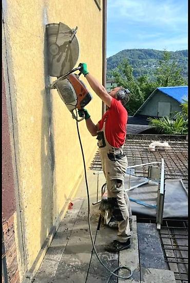 Beton işləri: Beton kesen beton kesimi betondeşen beton kəsmə deşmə xidməti səssiz — 4
