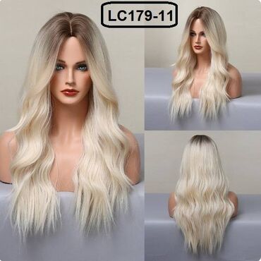 Perike i klipse: Poluprirodne kanekalon perike,mogu se prati uvijati ispravljati — 13