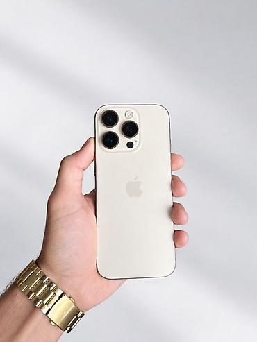 ayfon 16 e: IPhone 16 Pro, 128 GB, Desert Titanium, Face ID — 3