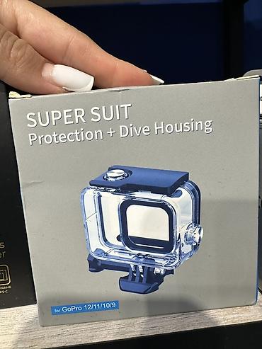 deri çanta: SUPER SUIT – Protection + Dive Housing GoPro üçün sualtı və zərbəyə — 1