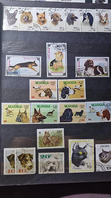 Марки: Коллекция почтовых марок с орнитологической и микологической — 9