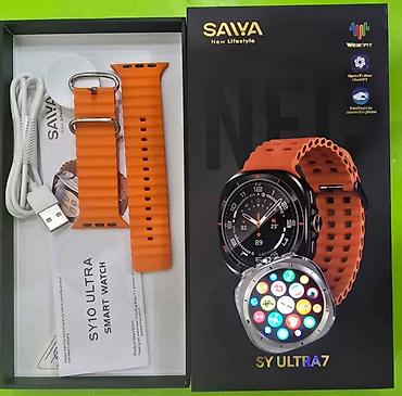 Акылдуу сааттар: ⌚ Смарт часы Saiya Sy Ultra 7 — AMOLED, звонки, здоровье ⌚ Стильные и — 6