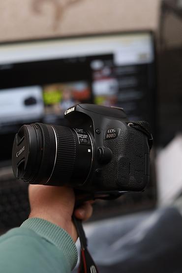 mini dv kamera: Canon EOS 800D DSLR fotoaparat. Səliqəli işlədilib .Real alıcı — 1