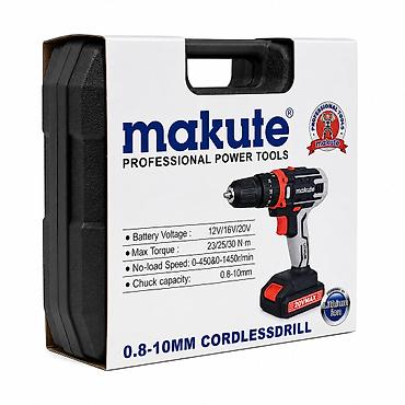 zaryatka direli: №: 4162 Məhsulun adı: Drel Makute CD127-LX, 16 Vt Brend: Makute — 3