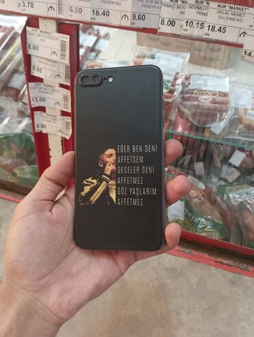telefon ayfon 6: IPhone 7, 32 GB, Qara, Barmaq izi