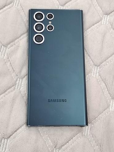 Mobil telefonlar: Samsung Galaxy S22 Ultra, rəng - Yaşıl — 3