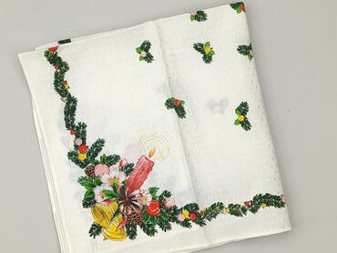 PL - Tablecloth 77 x 77, color - White, condition - Perfect