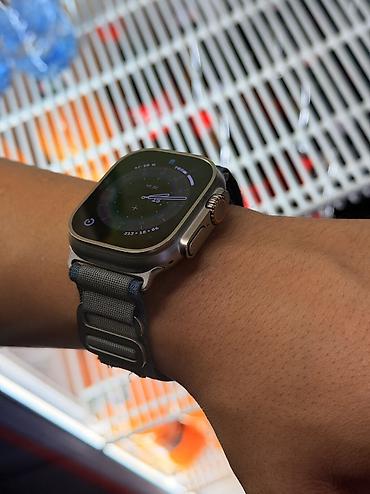 hoco watch y20: Apple watch Ultra 2 Состояние аккумулятора 94% Память 64 гб Цвет — 2