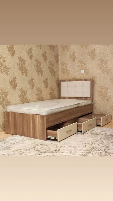 Sifarişlə çarpayılar: Carpayilar sifarisle hazirlanir. Olcu 165×200 Matras qiymete daxildir — 11