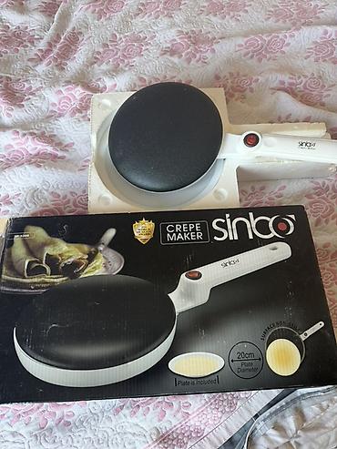 электрические мясорубки: Электрическая блинница Sinbo Crepe Maker (модель из серии SP-5208) - — 1