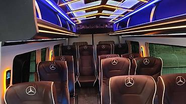 w210 e320: Пассажирский микроавтобус Mercedes-Benz Sprinter (длинная база — 4
