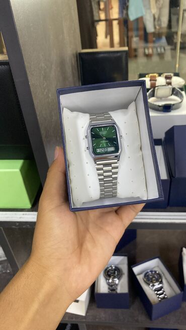 Классические часы: Классические часы часы, Casio, Секундомер, Таймер, Водонепроницаемые, Мужские, Новый — 7