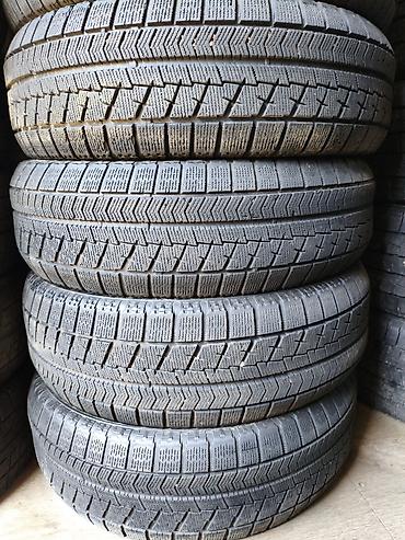 Шиналар 225 / 60 / R 17, Кыш, Колдонулган, Комплект, Жеңил унаалар, Жапония, Bridgestone