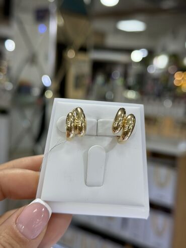 Серьги: Серьги, Проба 585, Без вставки, Женские, Новый — 3