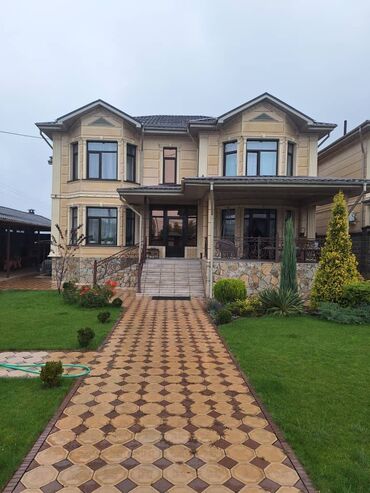 продается дом ысык ата: 320 м², 8 комнат, Утепленный, Теплый пол, Балкон застеклен