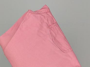 cos trousers: Różowe damskie spodnie typu slim - Krój: slim, dopasowany - Rozmiar z — 6