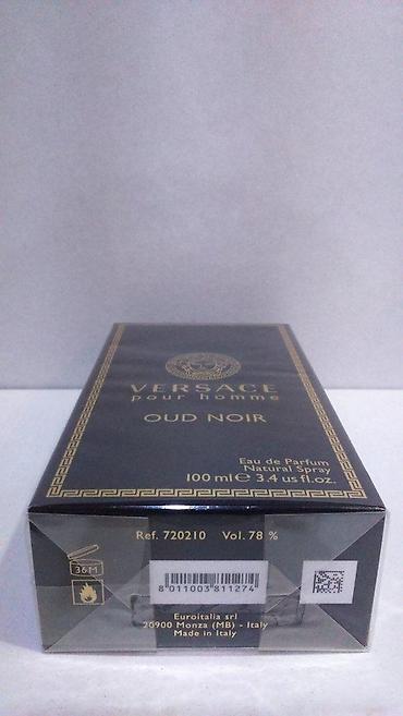 2000 dinara: VERSACE POUR HOMME OUD NOIR EDP100ML | Versace Pour Homme Oud Noir — 2