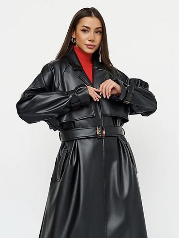 Плащи: Плащ, Тренчкот, Водонепроницаемая модель, 2XL — 4