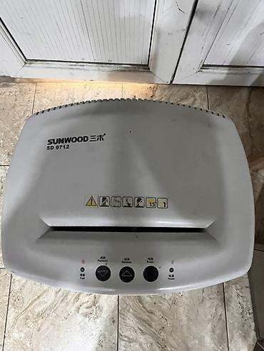 Ofis avadanlığı: SUNWOOD SD-9712 kağız məhv edici - Marka/model: SUNWOOD SD-9712 - — 3