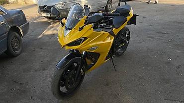 мото бокс: Спортбайк Kawasaki, 300 куб. см, Бензин, Взрослый, Новый — 1