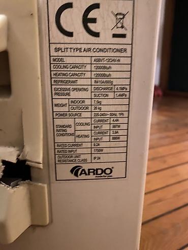 monoblok kondisioner: ARDO pəncərə tipli kondisioner 45kv.m - Brend: ARDO - Korpus — 8