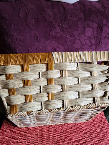 Ostalo posuđe: Korpa nova,vintaz nemacka,plasticifirana,rucni rad. Korpa — 9