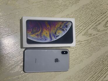 телефон айфон ош: IPhone Xs Max, Б/у, 512 ГБ, Белый, Защитное стекло, Чехол, Коробка, 79 %